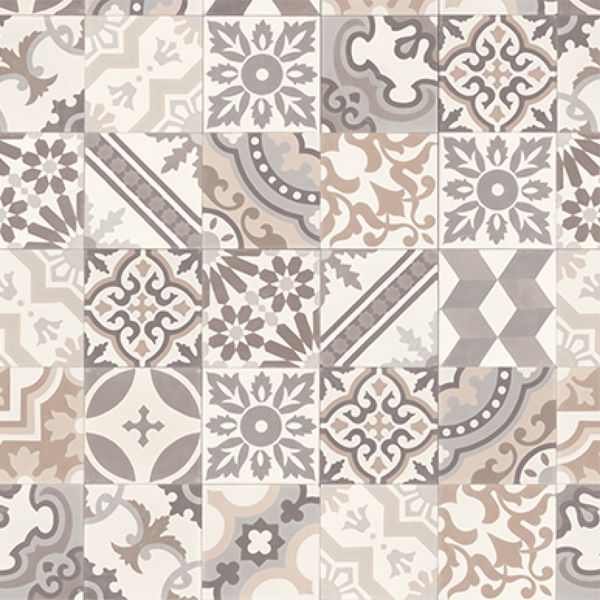 Melamine recess claddings – MM85L Tile design beige