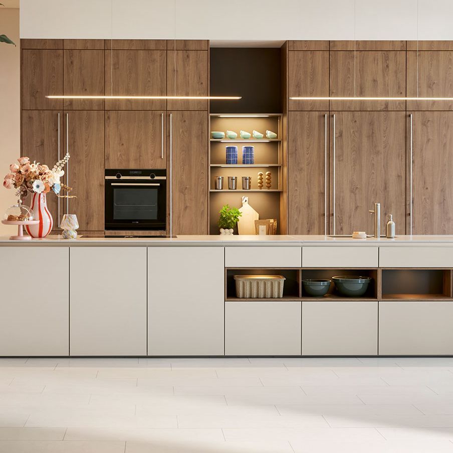 open shelving