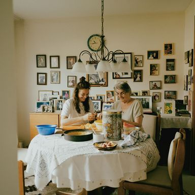 cooking with family