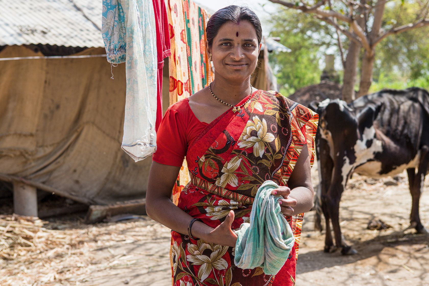 eine Frau in Ashankur