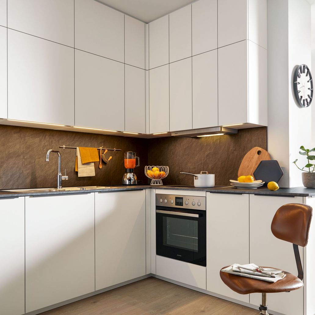 white modern kitchen