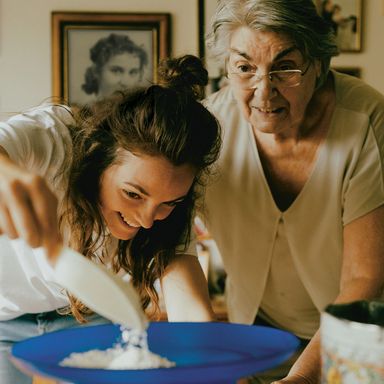 cooking with family