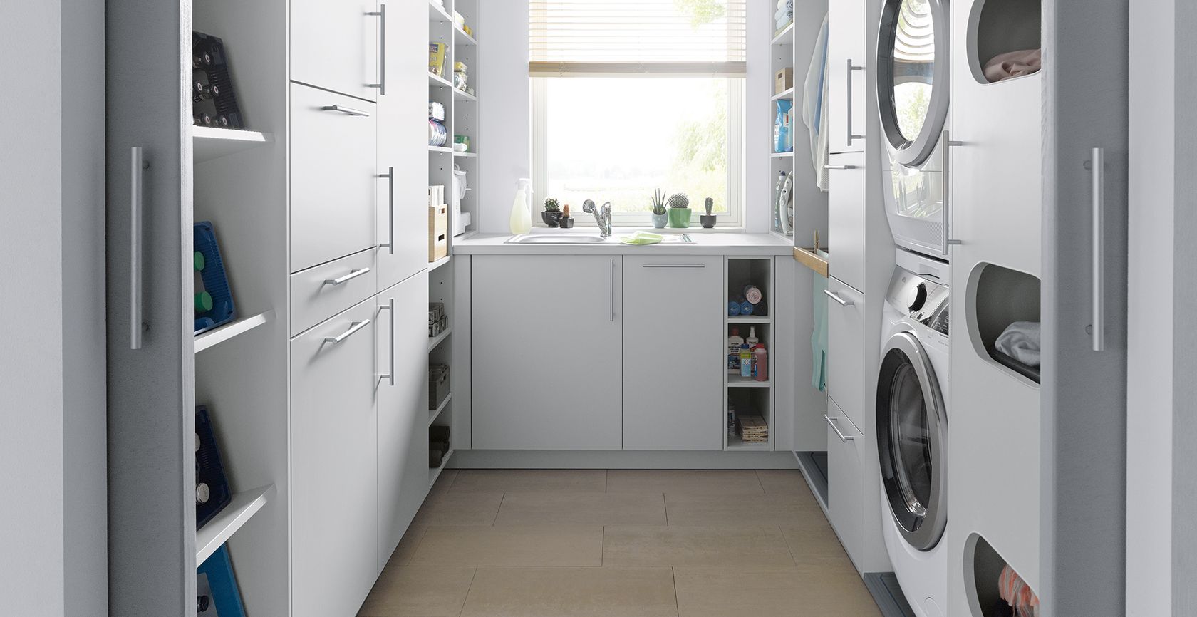 utility and storage room