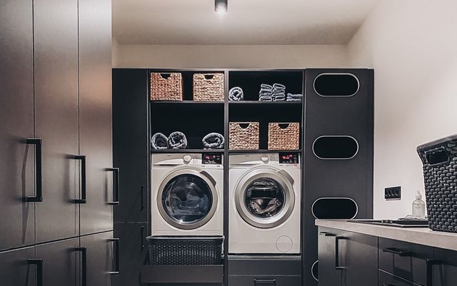 Storage room and utility room
