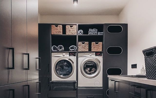 Storage room and utility room
