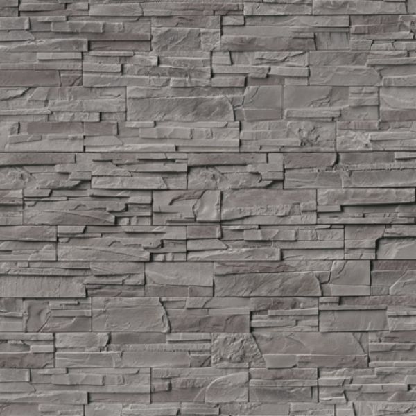 Melamine nisbekleding – MM81L Natuursteenwand grijs