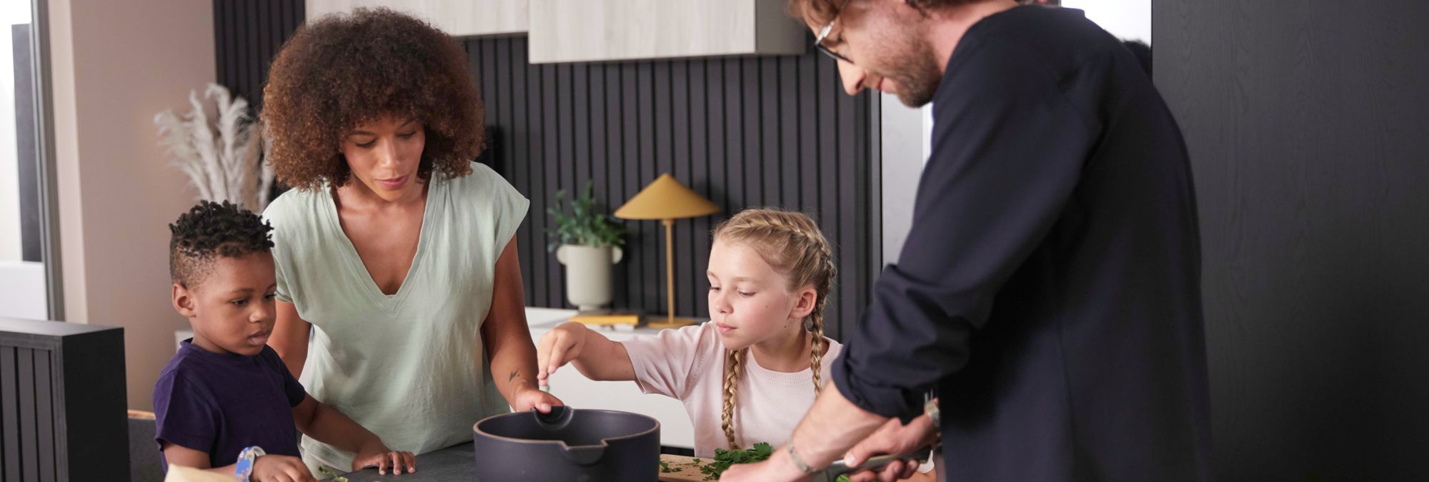 cooking with family