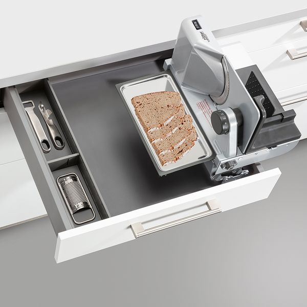 Drawer – Integrated multi-purpose slicer für drawer