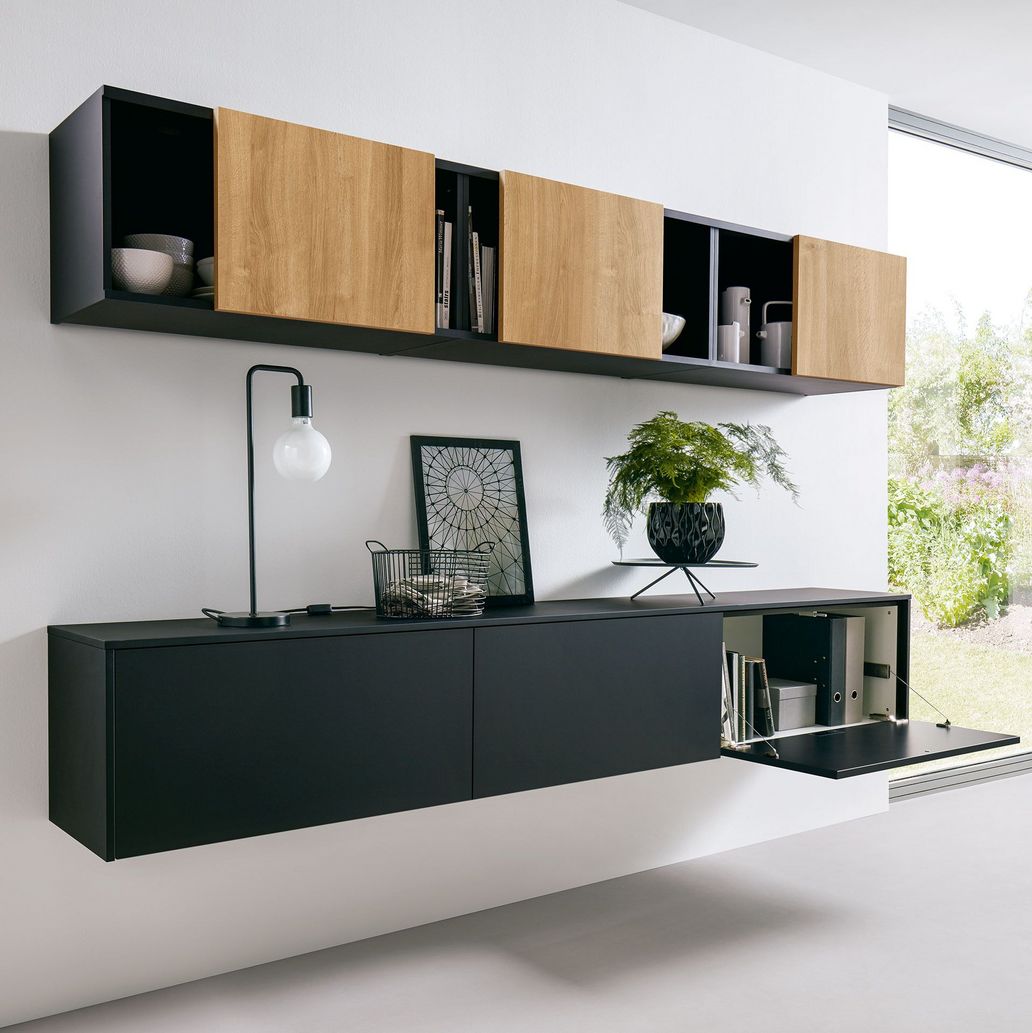 Wall mounted shelves